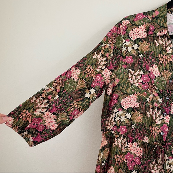 J.McLaughlin Mollie Maxi Dress in the Verdant Garden Size Large - Picture 4 of 11